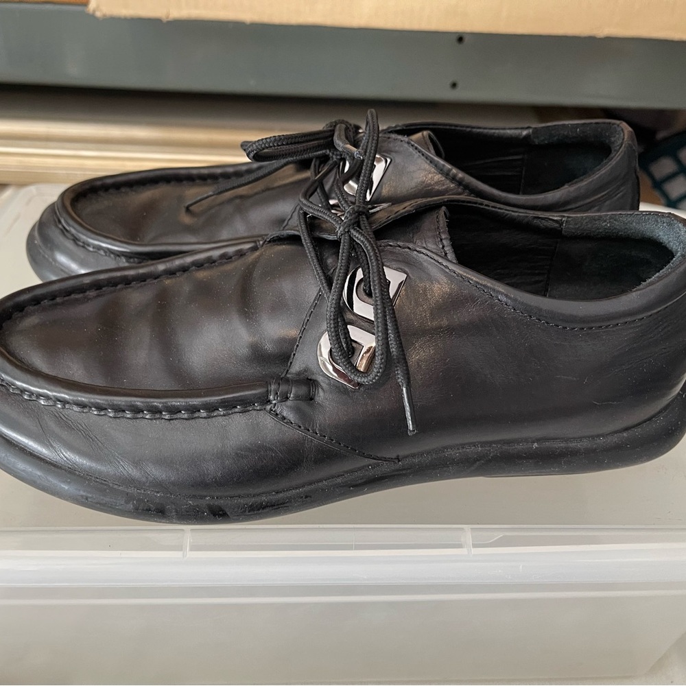 Crazy Step Collection Men Leather Dress/Formal Shoes (Black) - 41EU